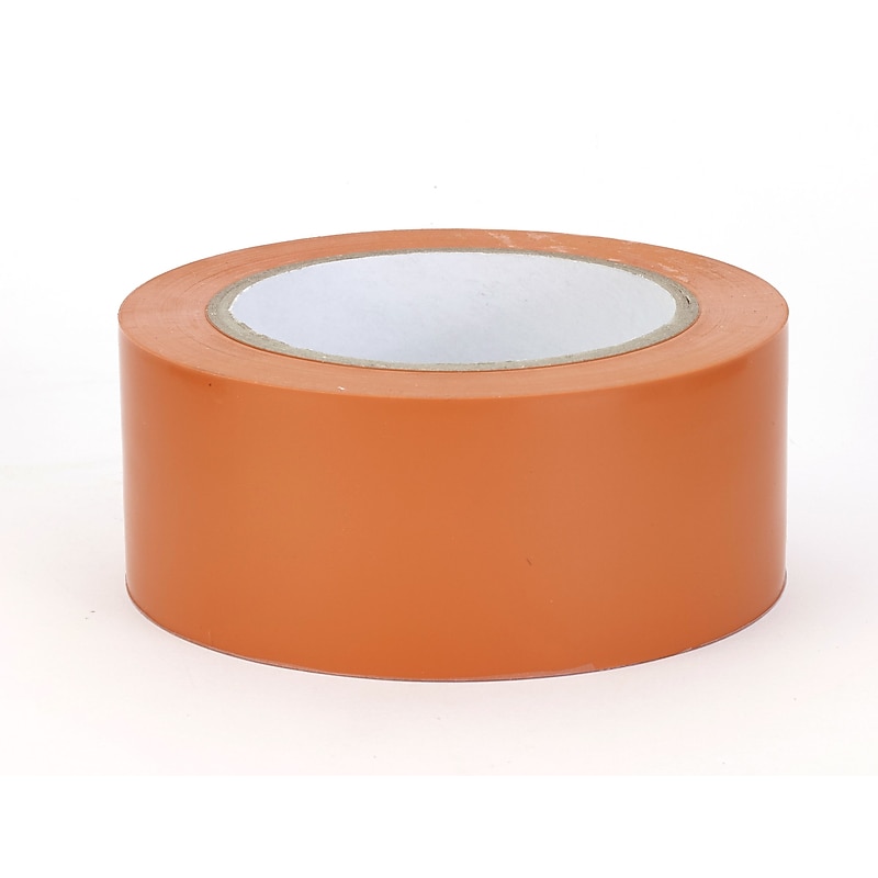 Mutual Industries Aisle-Marking Tape, 3" x 36 yds., Orange, 16/Box (17785-45-3000) image 1