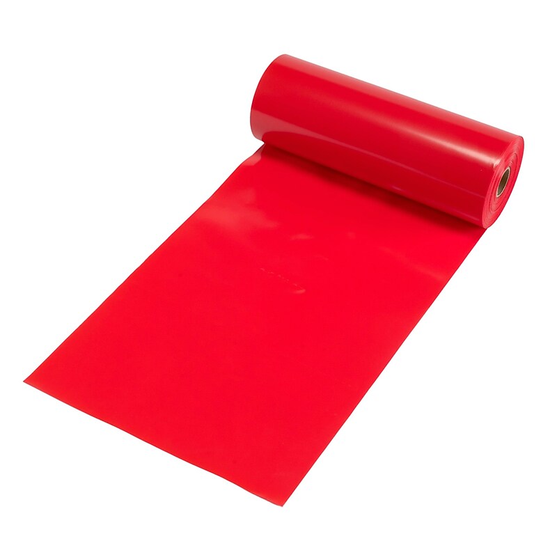 Mutual Industries Plain Tear-Off Safety Flag, 16" x 16" x 1200', Red image 1