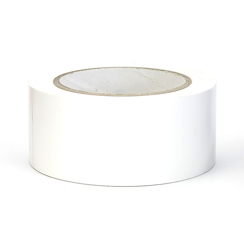 Mutual Industries Aisle-Marking Tape, 2" x 36 yds., White, 24/Box (17785-10-2000) image 1
