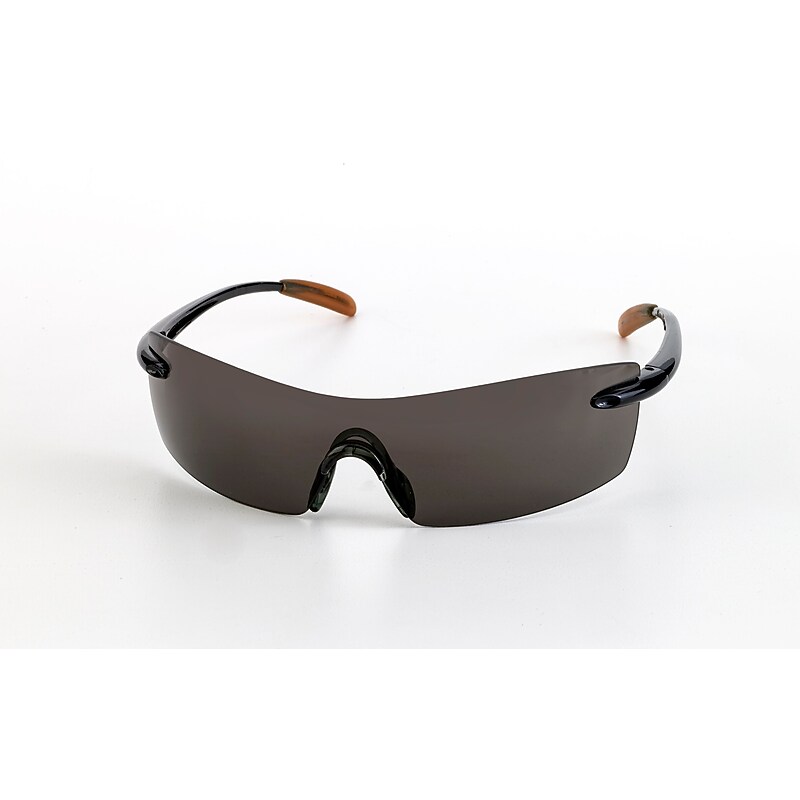 Mutual Industries Mantaray Safety Glasses; Gray, 12/Pack image 1