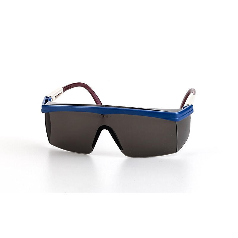 Mutual Industries Marlin Safety Glasses With USA Frame; Gray, 12/Pack image 1