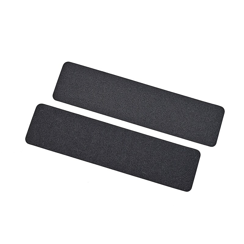 Mutual Industries Non-Skid Abrasive Safety Tape, 6" x 24", Black, 50/Box (17768-91-624) image 1