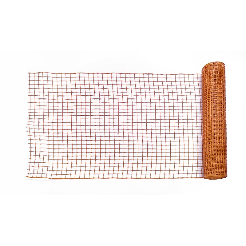 Mutual Industries 48" x 100'10" High-Density HDPE Safety Fence, Orange (14900-45-100) image 1