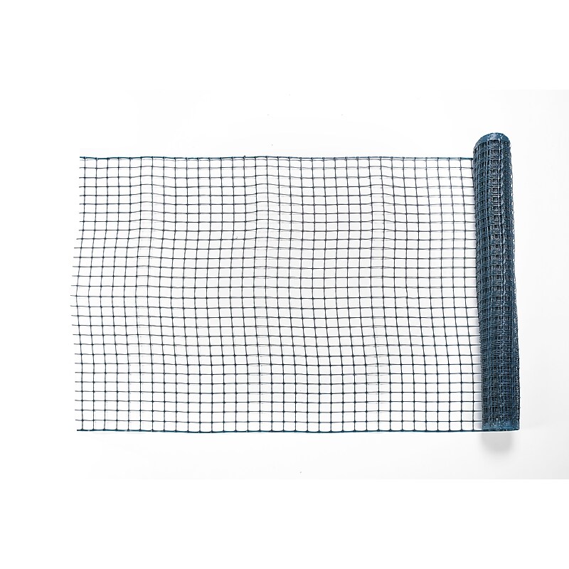 Mutual Industries 48" x 50'8" High-Density HDPE Safety Fence, Green (14900-38-48) image 1