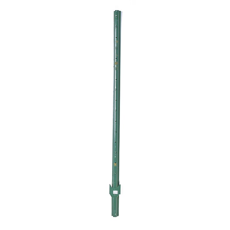 Mutual Industries Heavy-Duty 60"2" Steel Channel Post, Steel, 150/Pallet (14645-5) image 1