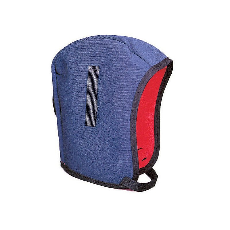 Mutual Industries Kromer Winter Liner, Cotton, Navy Twill/Red, 12/Pack (59800-100) image 1