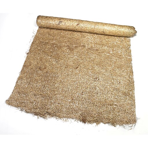 Mutual Industries Double Net Straw Blanket, 8' x 112 1/2' at Staples