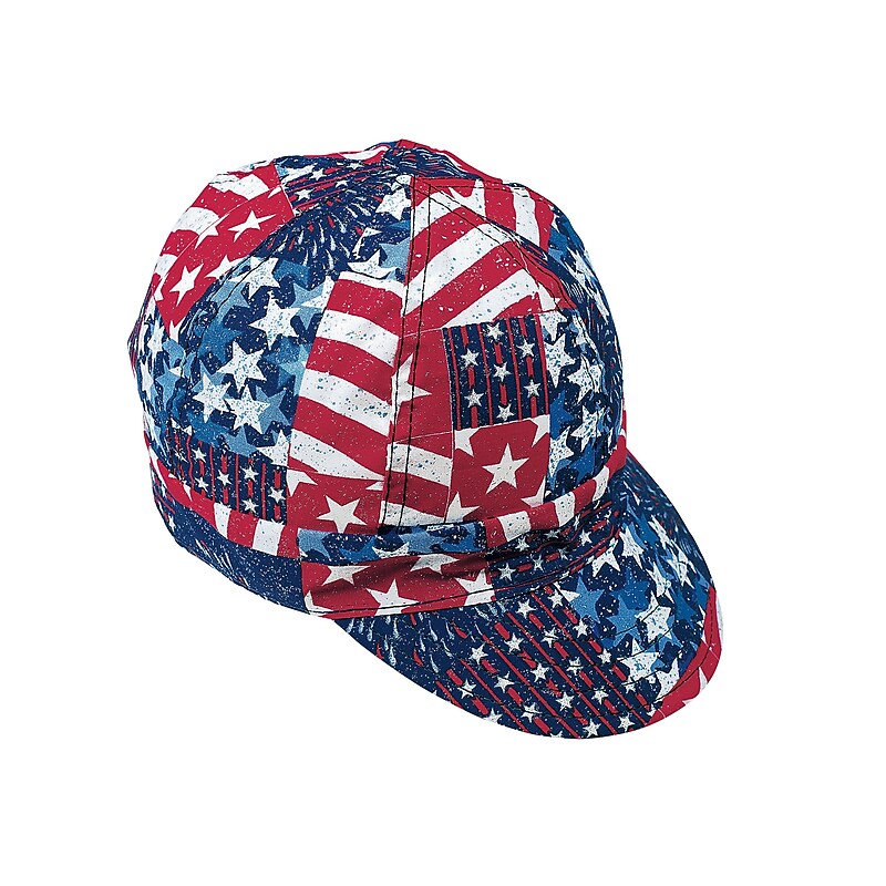 Mutual Industries Kromer C346 Welder Cap, Fireworks, One Size (7346-0-0) image 1