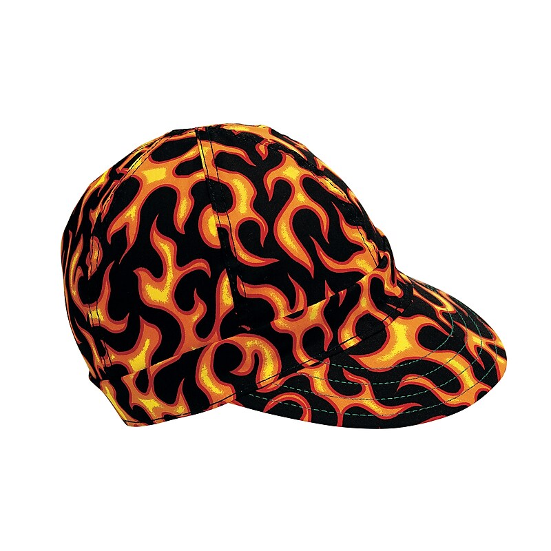 Mutual Industries Kromer C357 Welder Cap, Flames, One Size (7357-0-0) image 1