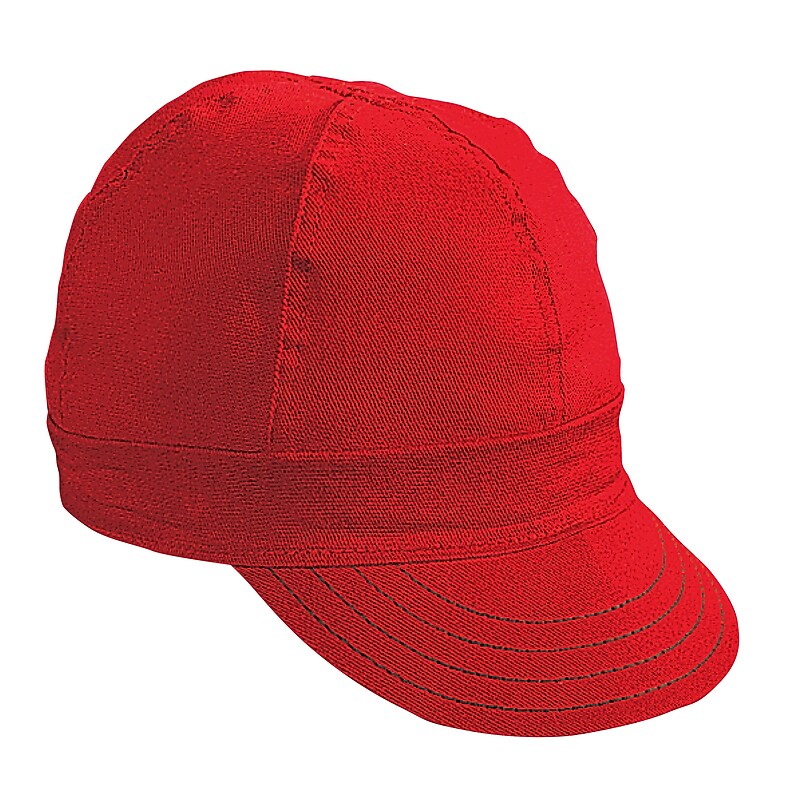 Mutual Industries A52 Welder Cap, Red, One Size (7520-0-0) image 1