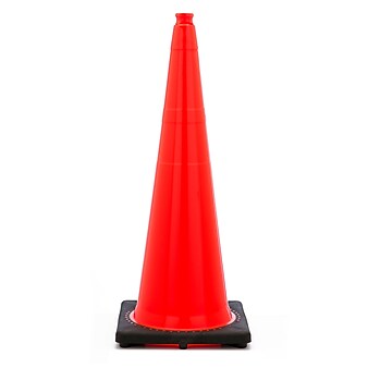 Mutual Industries 36"H Traffic Cone, Orange