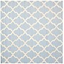 Safavieh Zoey Cambridge 6' x 6' Square Indoor Area Rug, Tufted, Wool, Light Blue/Ivory (CAM121A-6SQ)~#|#~m001375638_sc7