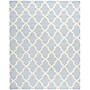 Safavieh Zoey Cambridge 8' x 10' Rectangle Indoor Area Rug, Tufted, Wool, Light Blue/Ivory (CAM121A-8)~#|#~m001375639_sc7