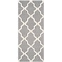 Safavieh Zoey Cambridge 2'6" x 6' Runner Indoor Area Rug, Tufted, Wool, Silver/Ivory (CAM121D-26)~#|#~m001375649_sc7