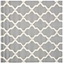 Safavieh Zoey Cambridge 6' x 6' Square Indoor Area Rug, Tufted, Wool, Silver/Ivory (CAM121D-6SQ)~#|#~m001375654_sc7