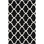 Safavieh Zoey Cambridge 4' x 6' Rectangle Indoor Area Rug, Tufted, Wool, Black/Ivory (CAM121E-4)~#|#~m001375659_sc7