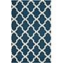 Safavieh Zoey Cambridge 5' x 8' Rectangle Indoor Area Rug, Tufted, Wool, Navy Blue/Ivory (CAM121G-5)~#|#~m001375666_sc7