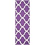 Safavieh Zoey Cambridge 2'6" x 8' Runner Indoor Area Rug, Tufted, Wool, Purple/Ivory (CAM121K-28)~#|#~m001375681_sc7