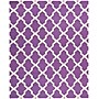 Safavieh Zoey Cambridge 6' x 9' Rectangle Indoor Area Rug, Tufted, Wool, Purple/Ivory (CAM121K-6)~#|#~m001375685_sc7