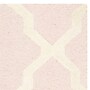 Safavieh Zoey Cambridge 8' x 10' Rectangle Indoor Area Rug, Tufted, Wool, Light Pink/Ivory (CAM121M-8)~#|#~m001375692_sc7