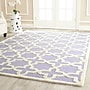 Safavieh Trinity Cambridge 6' x 9' Rectangle Indoor Area Rug, Tufted, Wool, Lavander/Ivory (CAM125C-6)~#|#~m001375731_sc7