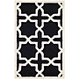 Safavieh Trinity Cambridge 2' x 3' Area Rug, Wool Pile, Black/Ivory (CAM125E-2)~#|#~m001375739_sc7