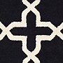 Safavieh Trinity Cambridge 2' x 3' Area Rug, Wool Pile, Black/Ivory (CAM125E-2)~#|#~m001375740_sc7