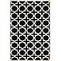 Safavieh Trinity Cambridge 4' x 6' Rectangle Indoor Area Rug, Tufted, Wool, Black/Ivory (CAM125E-4)~#|#~m001375743_sc7