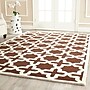 Safavieh Trinity Cambridge 8' x 10' Rectangle Indoor Area Rug, Tufted, Wool, Dark Brown/Ivory (CAM125H-8)~#|#~m001375755_sc7
