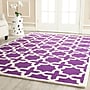 Safavieh Trinity Cambridge 8' x 10' Rectangle Indoor Area Rug, Tufted, Wool, Purple/Ivory (CAM125K-8)~#|#~m001375764_sc7