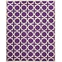 Safavieh Trinity Cambridge 8' x 10' Rectangle Indoor Area Rug, Tufted, Wool, Purple/Ivory (CAM125K-8)~#|#~m001375765_sc7