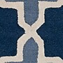 Safavieh Valentina Cambridge 5' x 8' Rectangle Indoor Area Rug, Tufted, Wool, Blue/Ivory (CAM127A-5)~#|#~m001375777_sc7