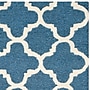 Safavieh Sharon Cambridge 4' x 6' Rectangle Indoor Area Rug, Tufted, Wool, Navy/Ivory (CAM130G-4)~#|#~m001375787_sc7