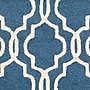 Safavieh Scarlett Cambridge 5' x 8' Rectangle Indoor Area Rug, Tufted, Wool, Navy/Ivory (CAM131G-5)~#|#~m001375804_sc7