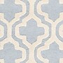 Safavieh Rachel Cambridge 5' x 8' Rectangle Indoor Area Rug, Tufted, Wool, Light Blue/Ivory (CAM132A-5)~#|#~m001375810_sc7