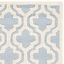 Safavieh Rachel Cambridge 5' x 8' Rectangle Indoor Area Rug, Tufted, Wool, Light Blue/Ivory (CAM132A-5)~#|#~m001375811_sc7