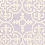 Safavieh Quinn Cambridge 8' x 10' Rectangle Indoor Area Rug, Tufted, Wool, Lavander/Ivory (CAM133C-8)~#|#~m001375842_sc7