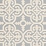 Safavieh Quinn Cambridge 5' x 8' Rectangle Indoor Area Rug, Tufted, Wool, Silver/Ivory (CAM133D-5)~#|#~m001375845_sc7