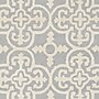 Safavieh Quinn Cambridge 8' x 10' Rectangle Indoor Area Rug, Tufted, Wool, Silver/Ivory (CAM133D-8)~#|#~m001375848_sc7
