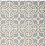 Safavieh Quinn Cambridge 8' x 10' Rectangle Indoor Area Rug, Tufted, Wool, Silver/Ivory (CAM133D-8)~#|#~m001375849_sc7