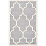 Safavieh Penelope Cambridge 2' x 3' Area Rug, Wool Pile, Silver/Ivory (CAM134D-2)~#|#~m001375864_sc7