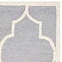 Safavieh Penelope Cambridge 4' x 6' Rectangle Indoor Area Rug, Tufted, Wool, Silver/Ivory (CAM134D-4)~#|#~m001375869_sc7