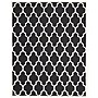 Safavieh Penelope Cambridge 8' x 10' Rectangle Indoor Area Rug, Tufted, Wool, Black/Ivory (CAM134E-8)~#|#~m001375885_sc7