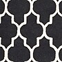 Safavieh Penelope Cambridge 8' x 10' Rectangle Indoor Area Rug, Tufted, Wool, Black/Ivory (CAM134E-8)~#|#~m001375886_sc7