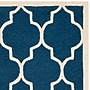 Safavieh Penelope Cambridge 6' x 9' Rectangle Indoor Area Rug, Tufted, Wool, Navy/Ivory (CAM134G-6)~#|#~m001375893_sc7
