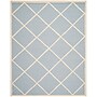Safavieh Madelyn Cambridge 8' x 10' Rectangle Indoor Area Rug, Tufted, Wool, Light Blue/Ivory (CAM136A-8)~#|#~m001375907_sc7