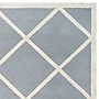 Safavieh Madelyn Cambridge 8' x 10' Rectangle Indoor Area Rug, Tufted, Wool, Silver/Ivory (CAM136D-8)~#|#~m001375912_sc7
