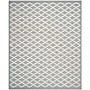 Safavieh Leslie Cambridge 8' x 10' Rectangle Indoor Area Rug, Tufted, Wool, Silver/Ivory (CAM137D-8)~#|#~m001375913_sc7