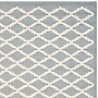 Safavieh Leslie Cambridge 8' x 10' Rectangle Indoor Area Rug, Tufted, Wool, Silver/Ivory (CAM137D-8)~#|#~m001375915_sc7