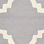 Safavieh Jasmine Cambridge 2'6" x 10' Runner Indoor Area Rug, Tufted, Wool, Silver/Ivory (CAM140D-210)~#|#~m001375935_sc7
